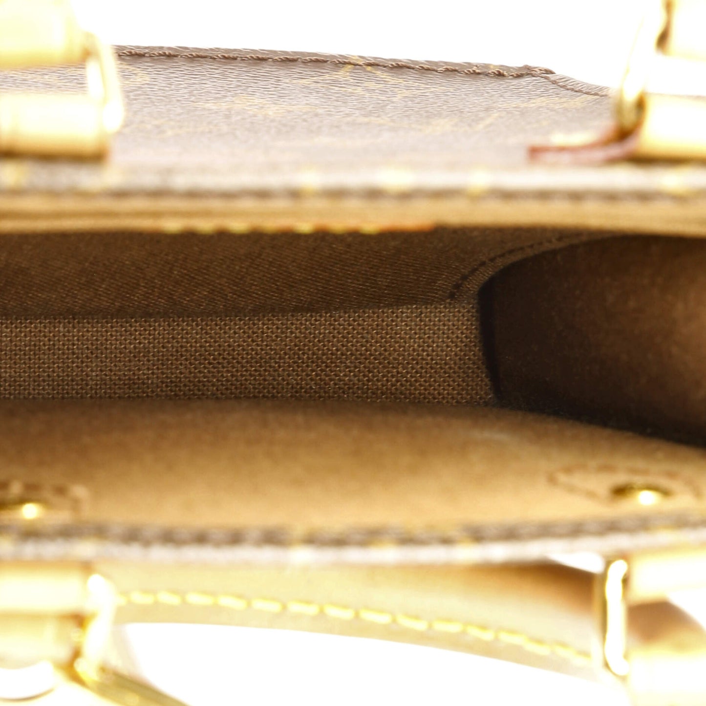 Louis Vuitton Petit Sac Plat Bag Monogram Canvas