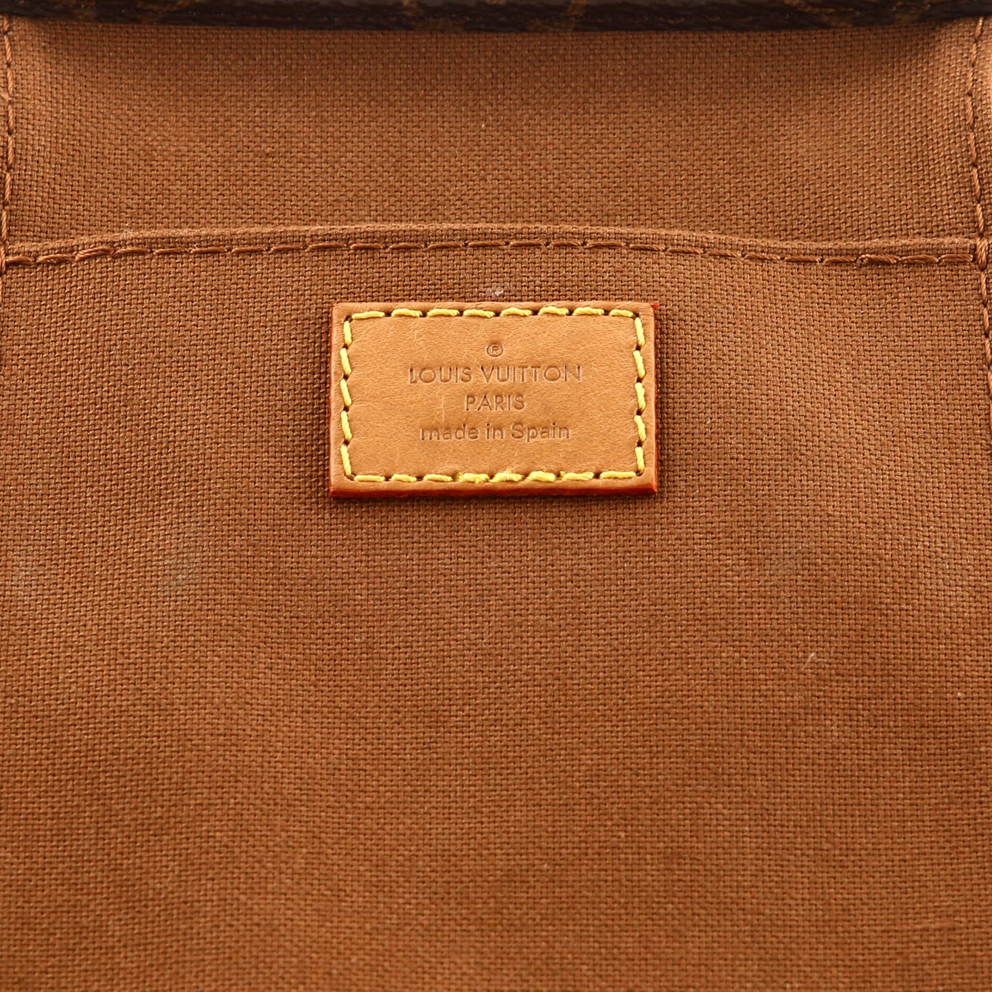 Louis Vuitton Petit Sac Plat Bag Monogram Canvas