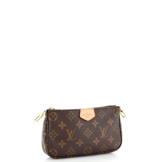 Louis Vuitton Multi Pochette Accessoires Pouch Monogram Canvas Small