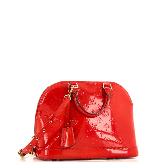 Louis Vuitton Alma Handbag Monogram Vernis PM