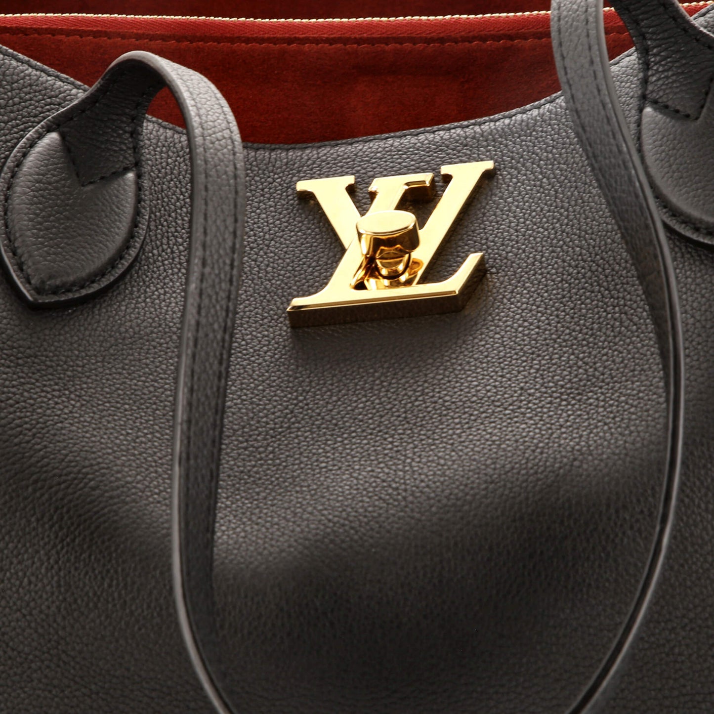 Louis Vuitton Lockme Shopper Tote Leather