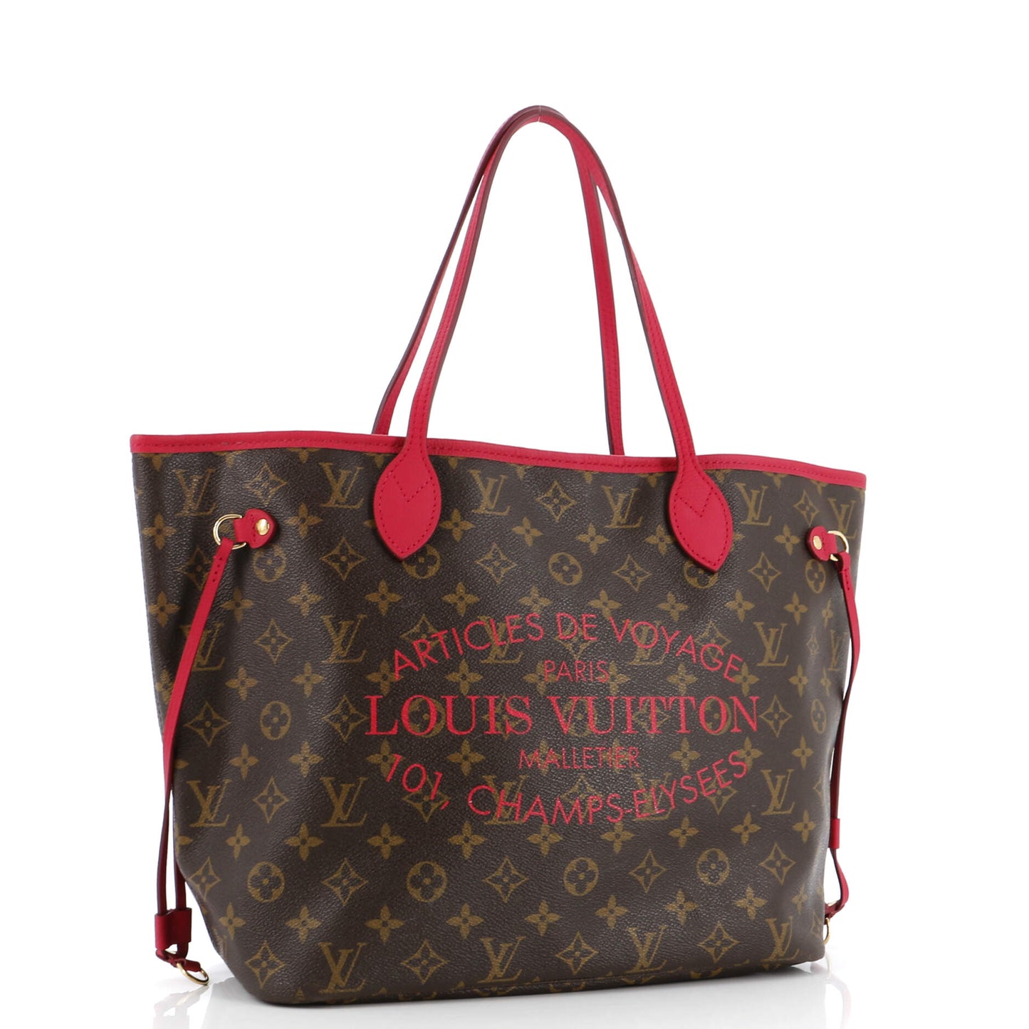Louis Vuitton Neverfull Tote Limited Edition Ikat Monogram Canvas MM