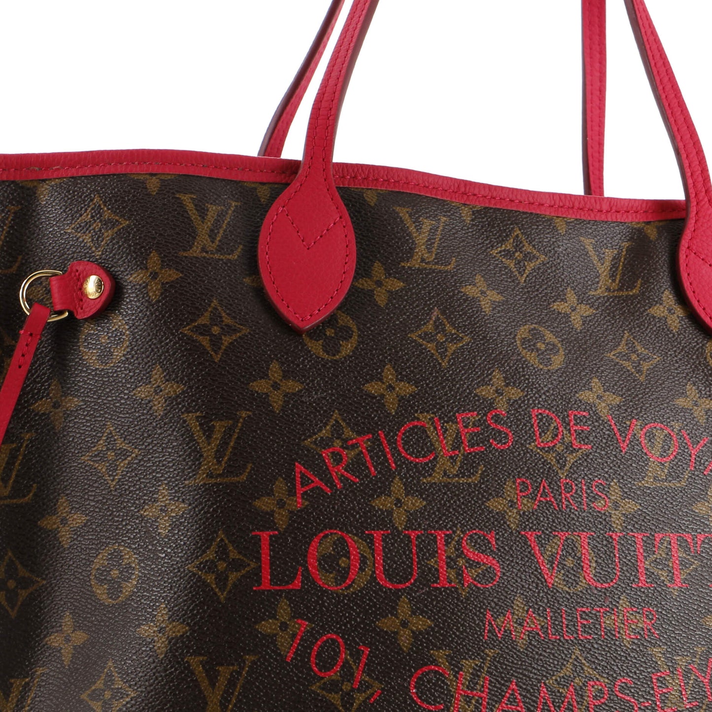 Louis Vuitton Neverfull Tote Limited Edition Ikat Monogram Canvas MM