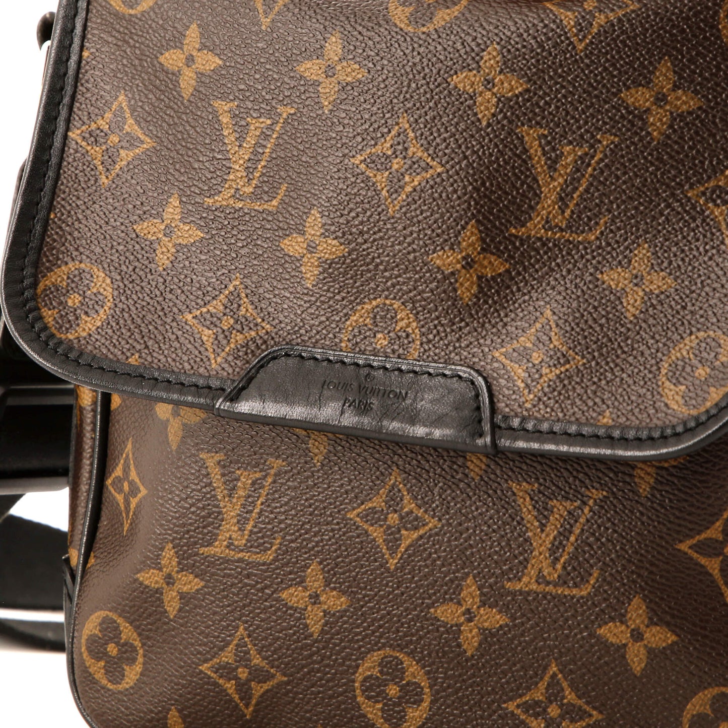 Louis Vuitton Bass Messenger Bag Macassar Monogram Canvas PM