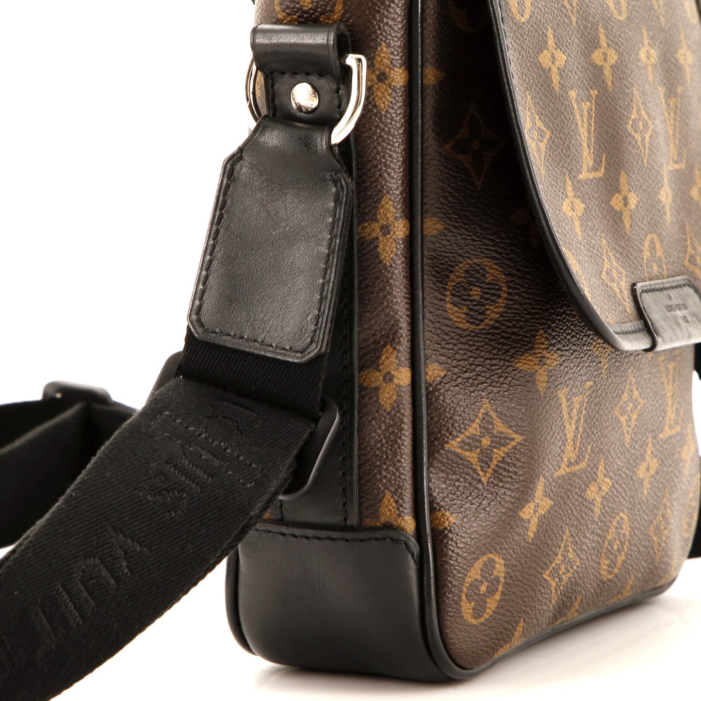 Louis Vuitton Bass Messenger Bag Macassar Monogram Canvas PM