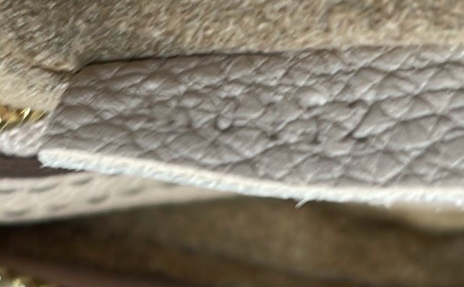 Louis Vuitton Selene Handbag Mahina Leather MM