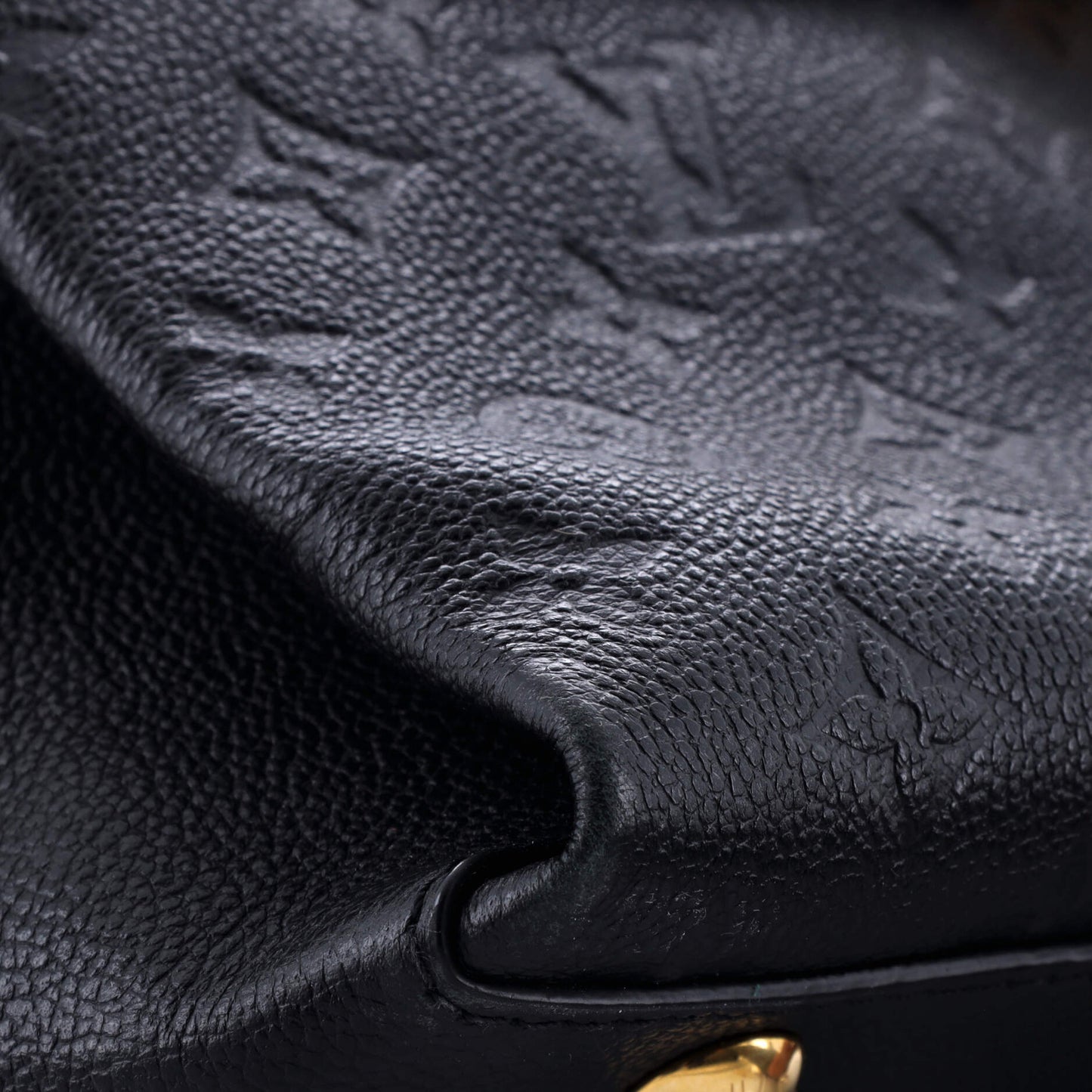 Louis Vuitton Georges Handbag Monogram Empreinte Leather MM