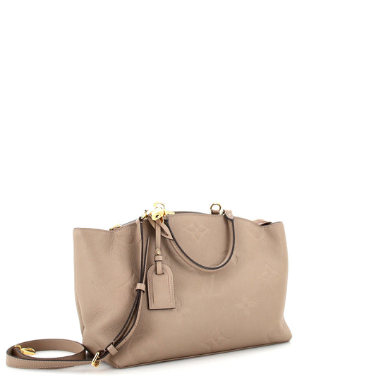 Louis Vuitton Grand Palais Handbag Monogram Empreinte Giant
