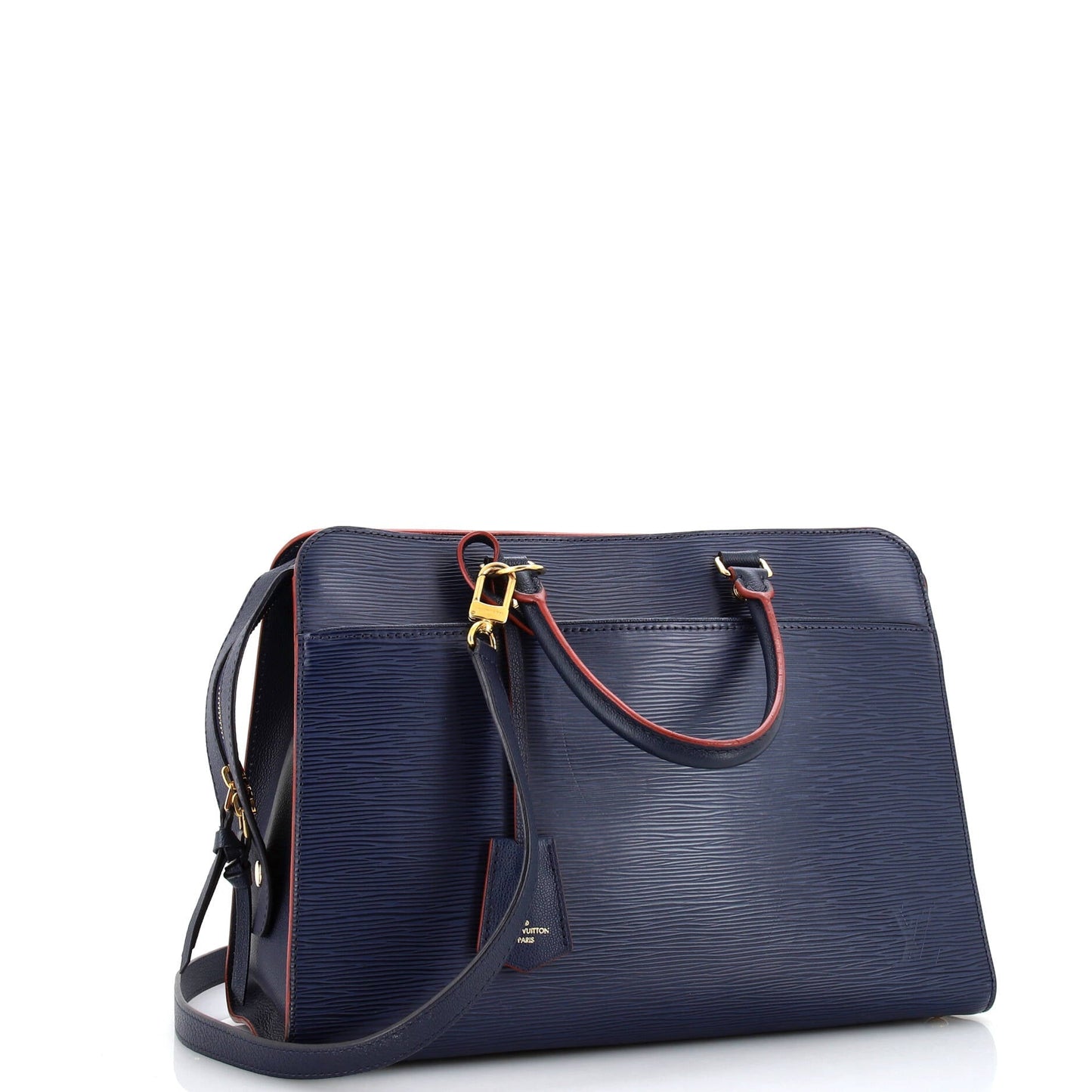Louis Vuitton Vaneau Handbag Epi Leather GM