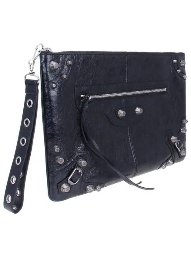 Luxury Balenciaga Trending 2026 Le Cagole Large Clutch Bag Black