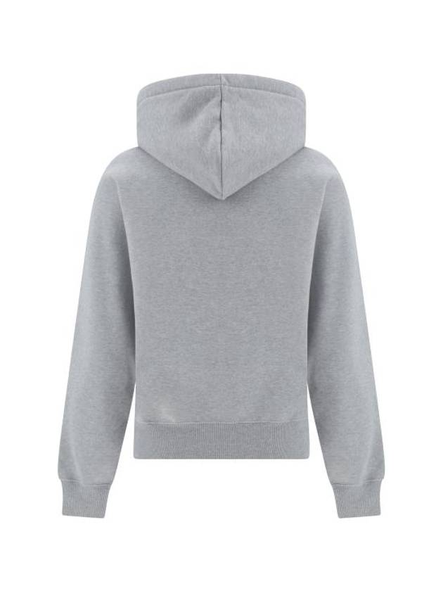 Luxury Saint Laurent Trending 2025 Cassandre Organic Cotton Hoodie Grey
