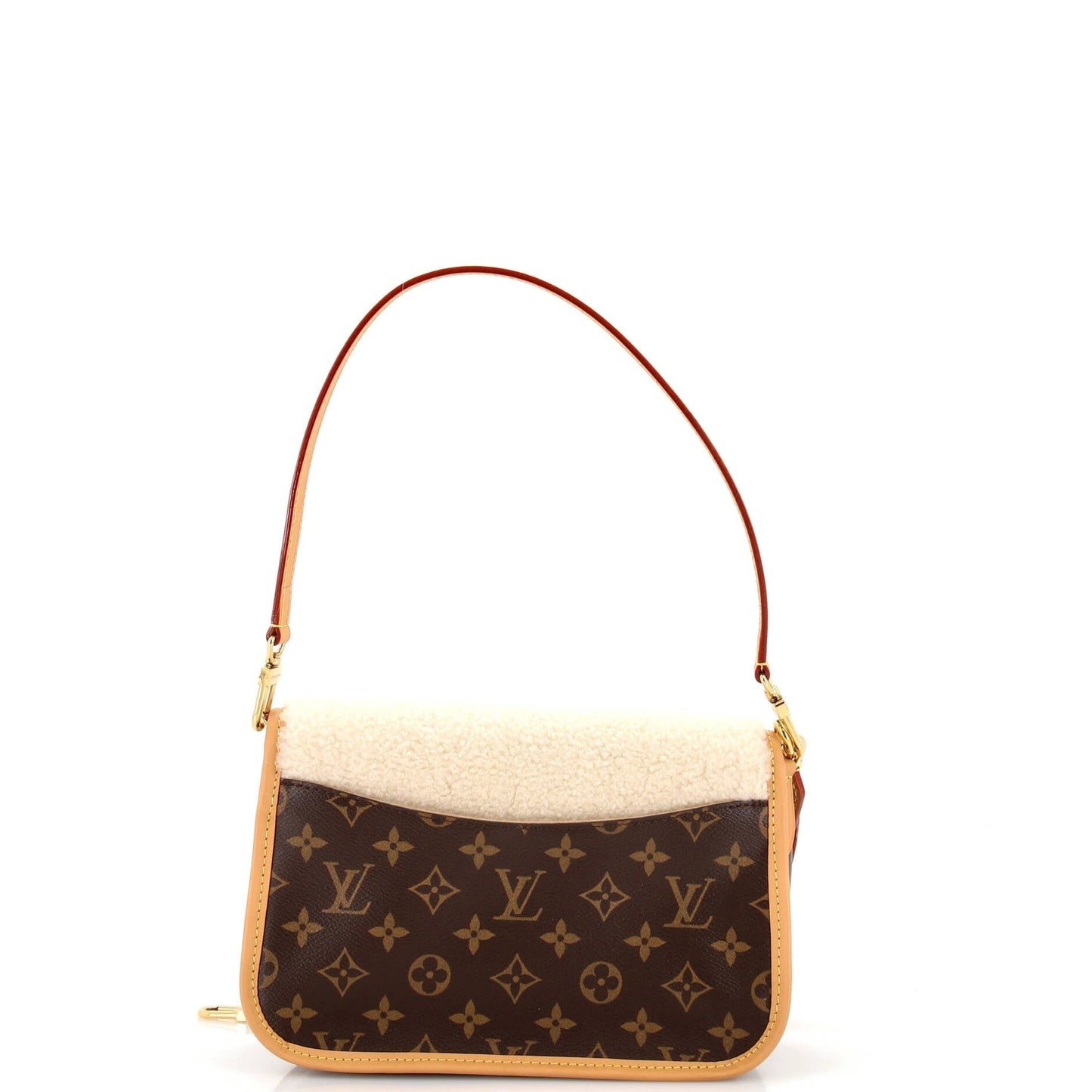 Louis Vuitton Diane NM Handbag Monogram Canvas with Shearling