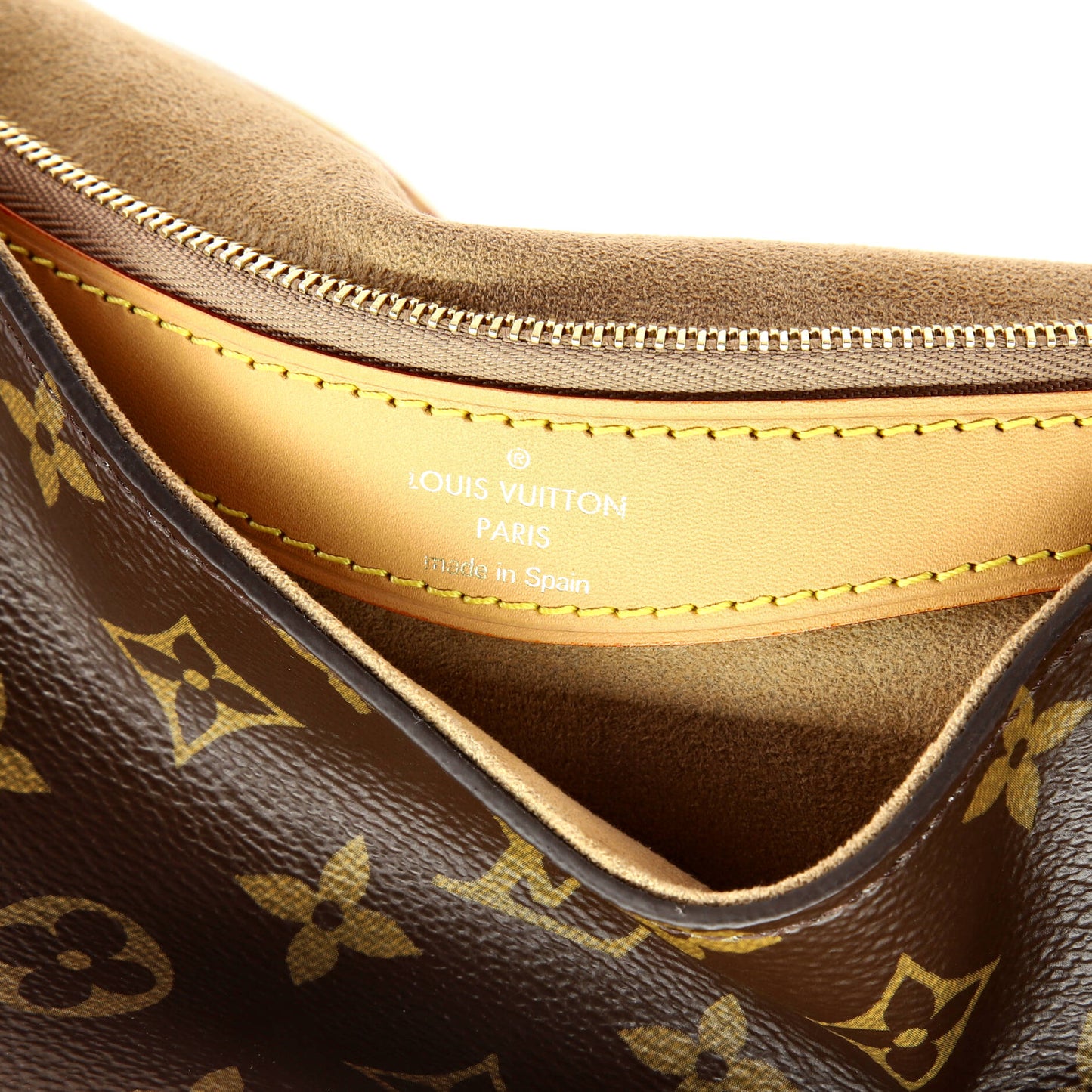 Louis Vuitton Diane NM Handbag Monogram Canvas with Shearling