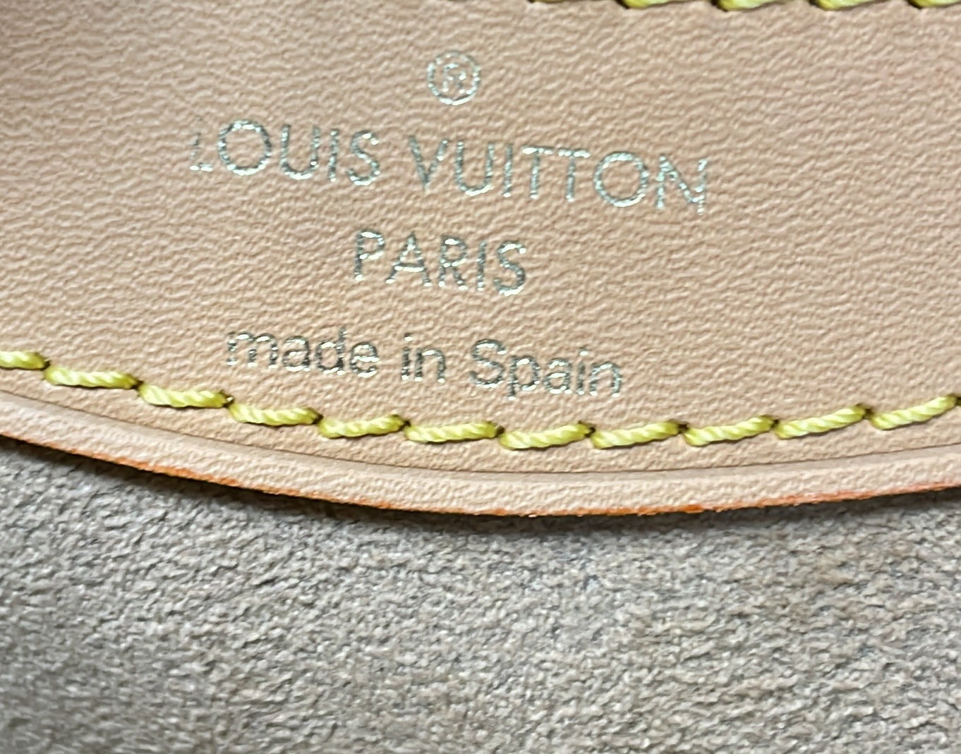 Louis Vuitton Diane NM Handbag Monogram Canvas with Shearling