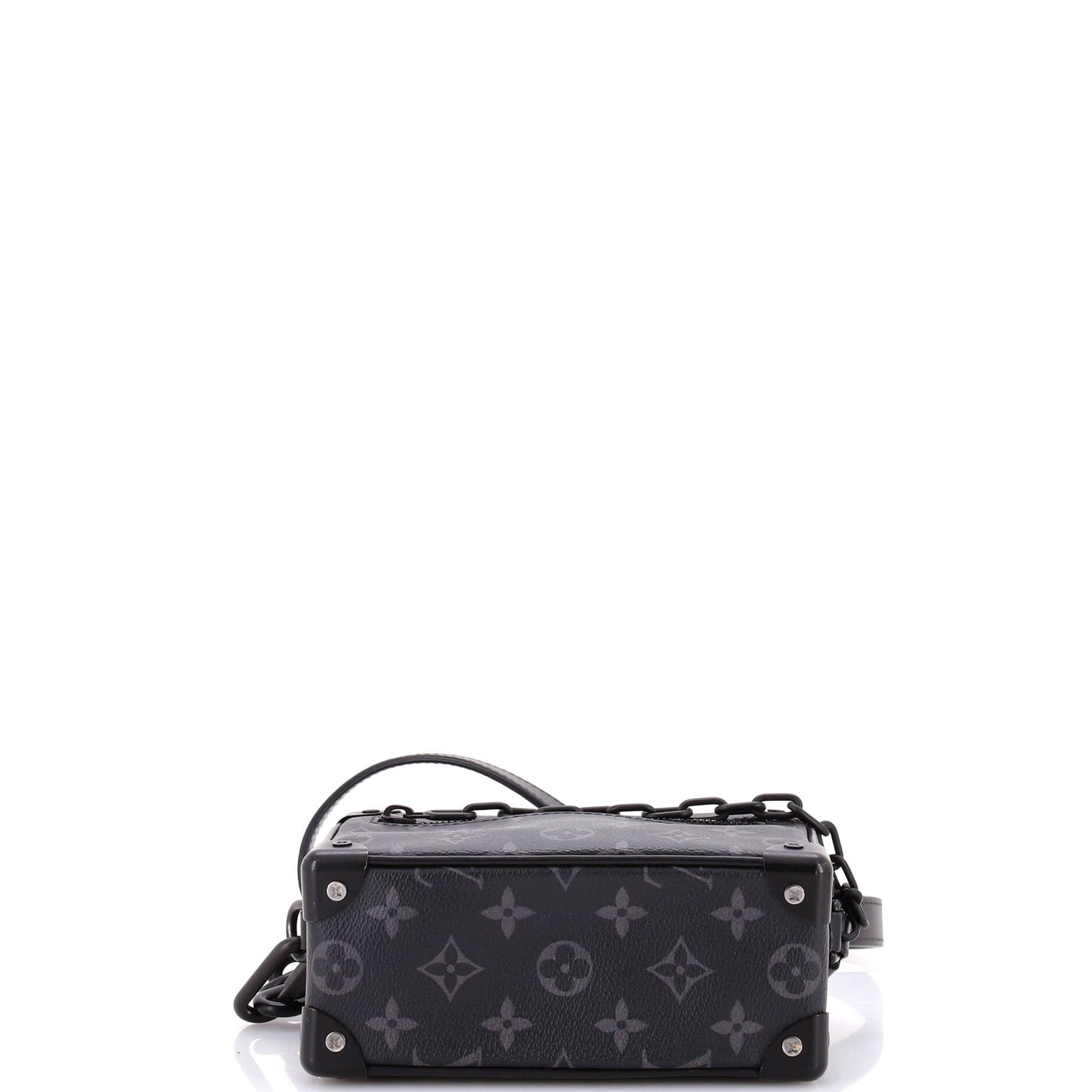 Louis Vuitton Soft Trunk Bag Monogram Eclipse Canvas Mini
