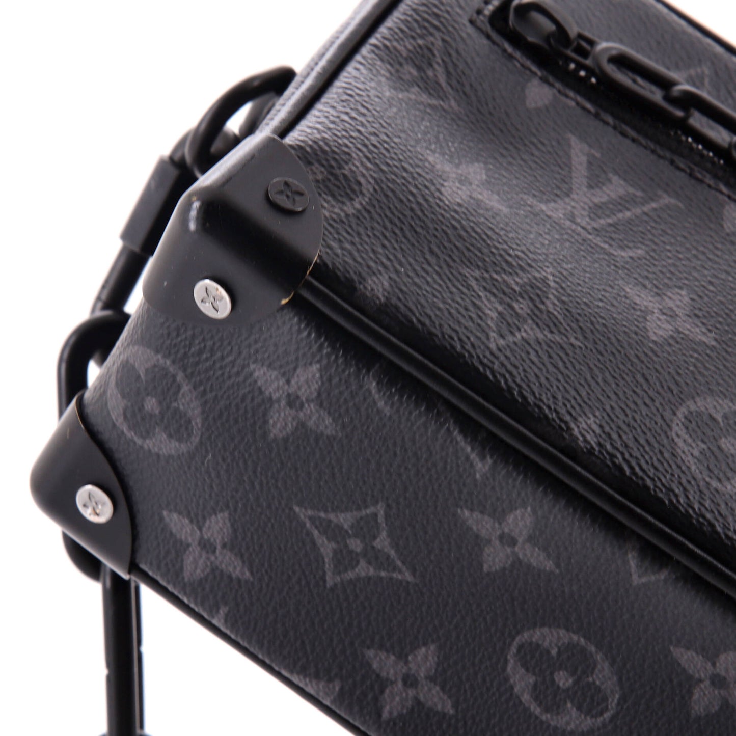 Louis Vuitton Soft Trunk Bag Monogram Eclipse Canvas Mini