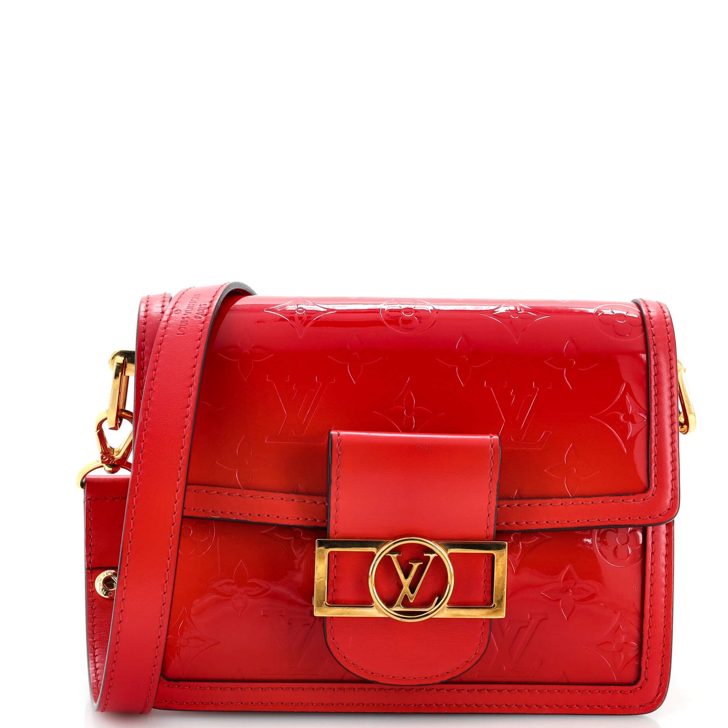 Louis Vuitton Dauphine Shoulder Bag Monogram Vernis Mini