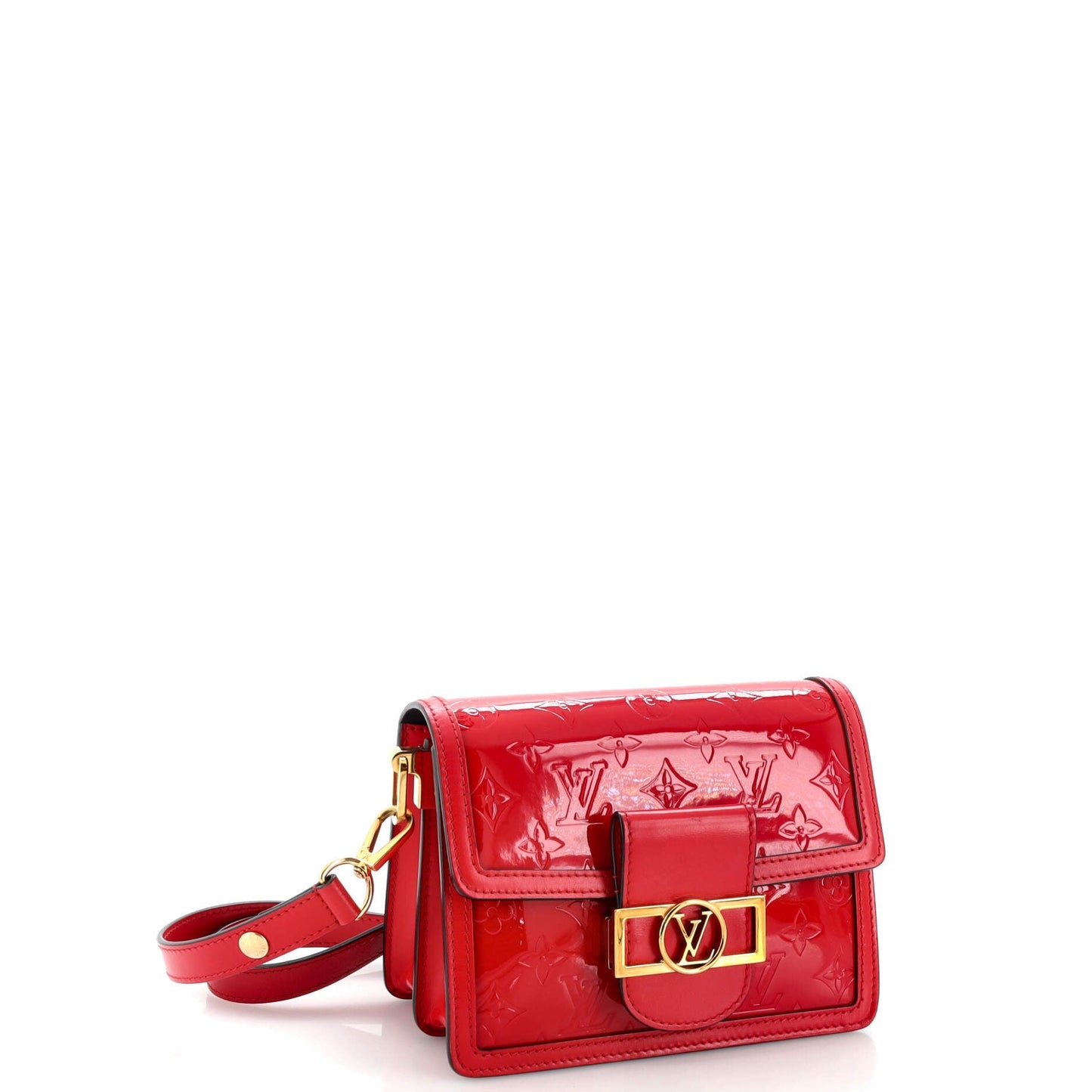 Louis Vuitton Dauphine Shoulder Bag Monogram Vernis Mini