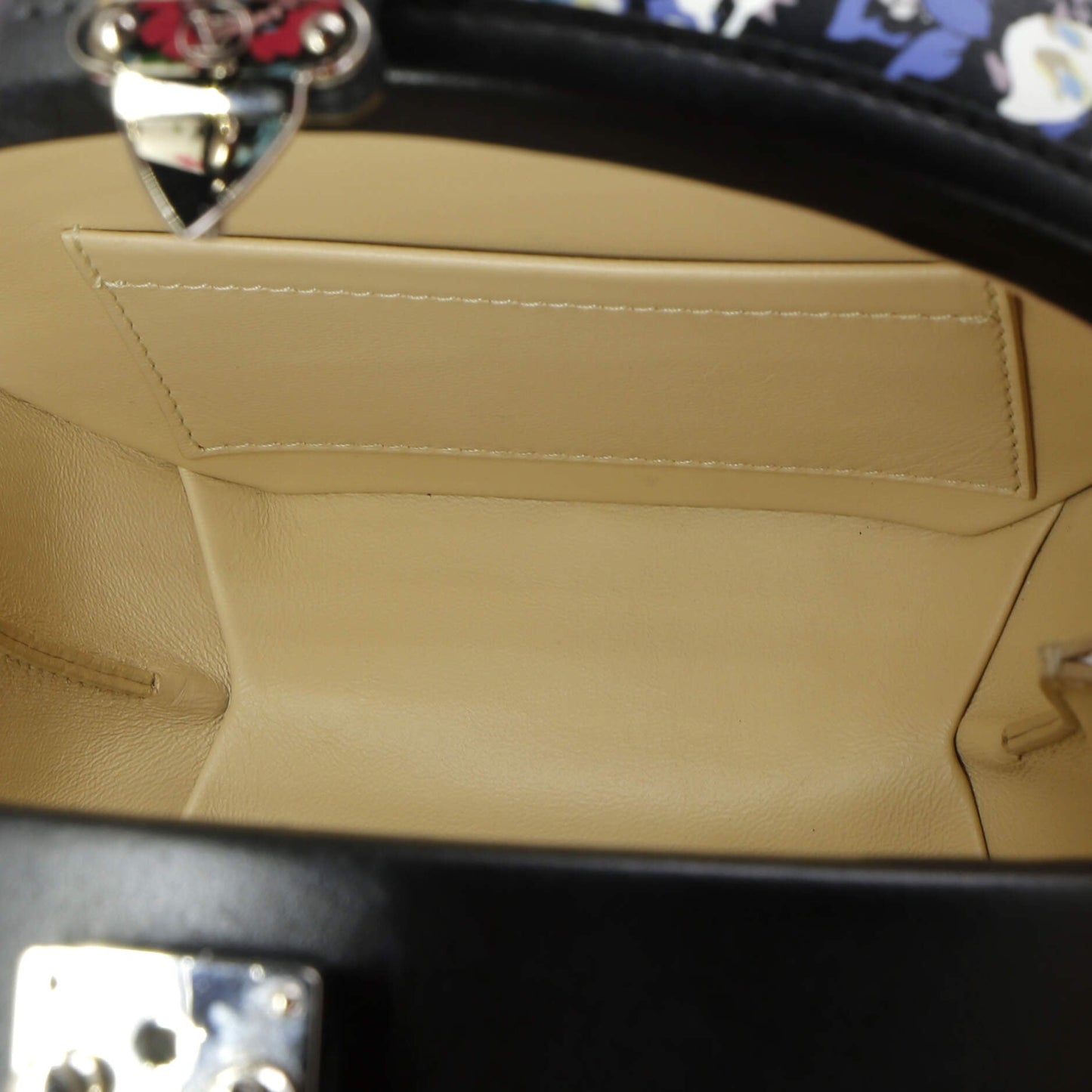 Louis Vuitton Petite Boite Chapeau Bag Floral Printed Leather