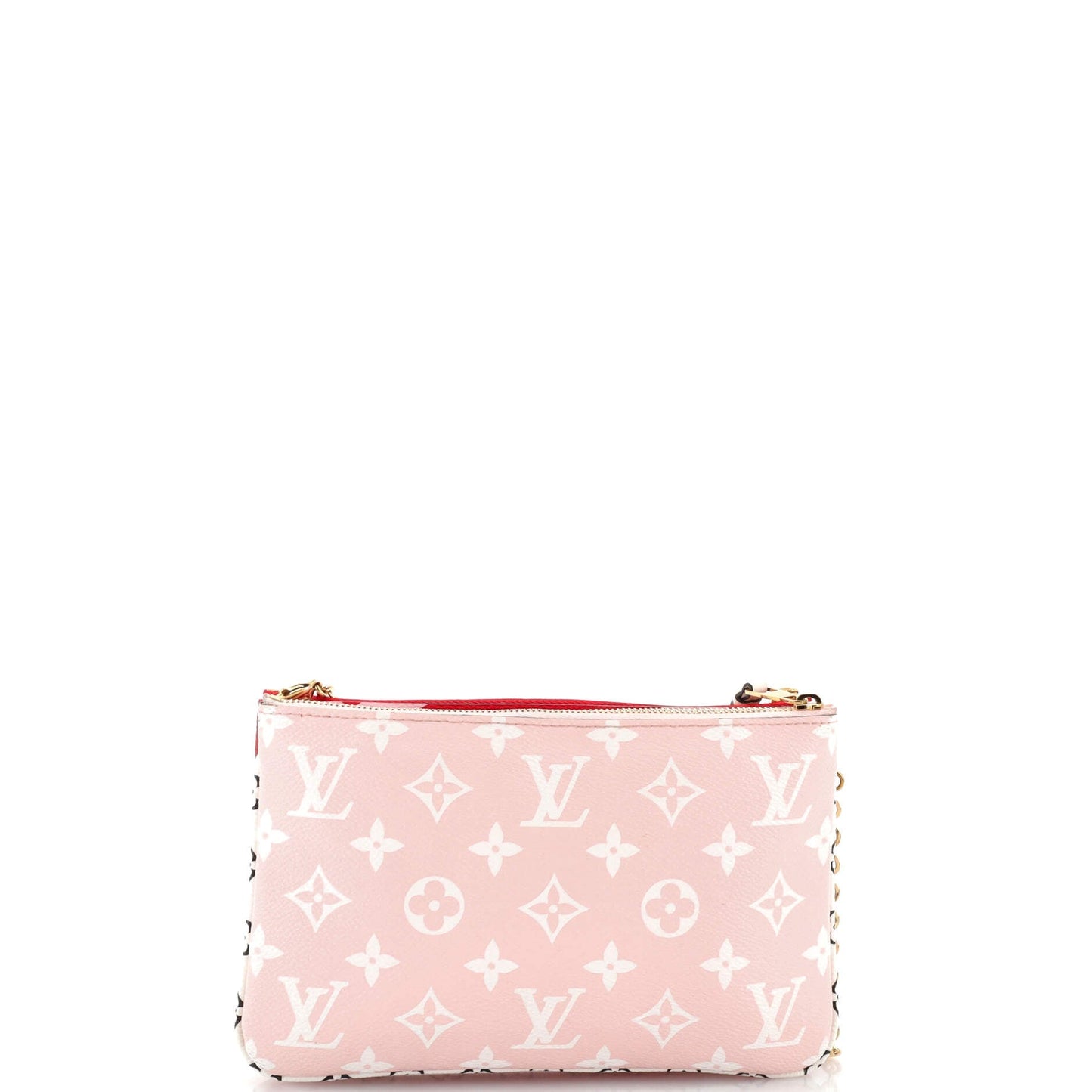 Louis Vuitton Double Zip Pochette Limited Edition Colored Monogram Giant