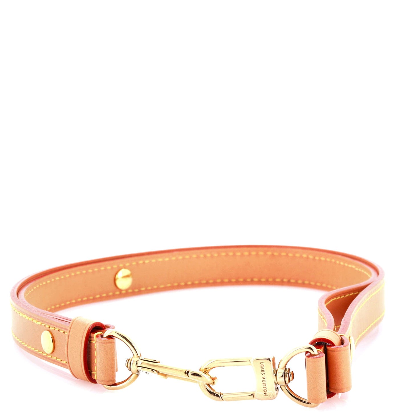 Louis Vuitton Loop Handbag Shoulder Strap Vachetta Leather