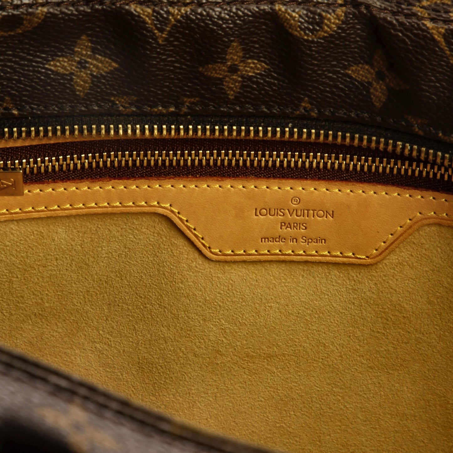 Louis Vuitton Luco Handbag Monogram Canvas