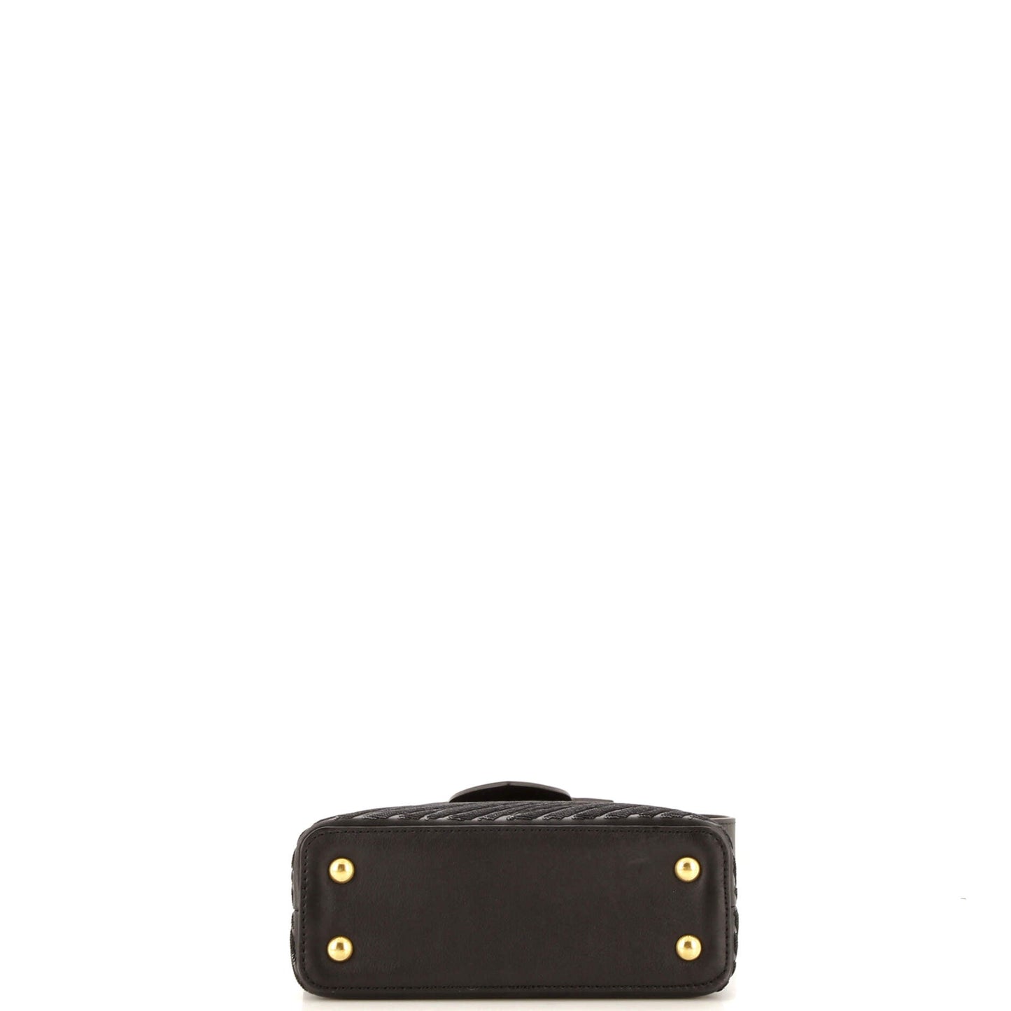 Louis Vuitton Capucines Bag Sequins with Leather Mini