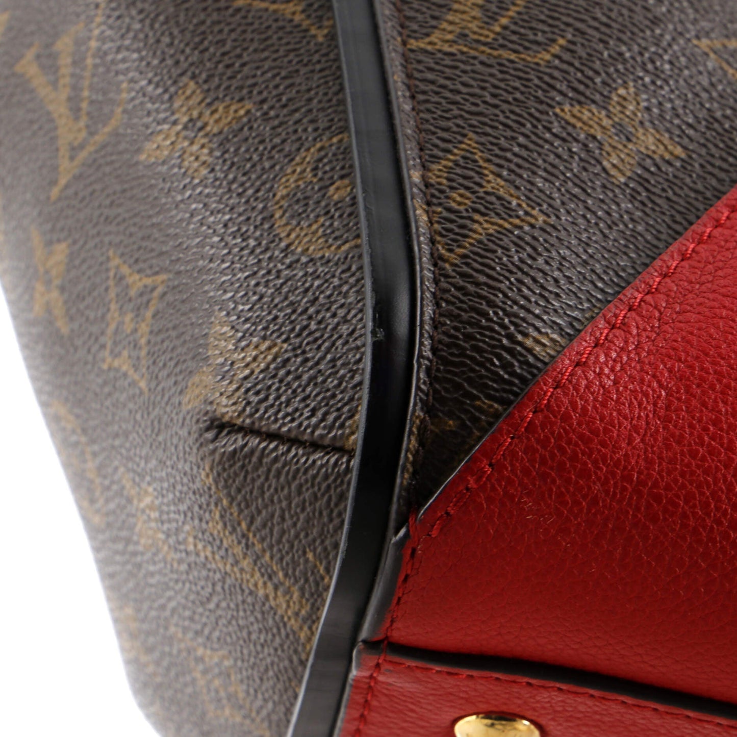 Louis Vuitton Kimono Handbag Monogram Canvas and Leather MM
