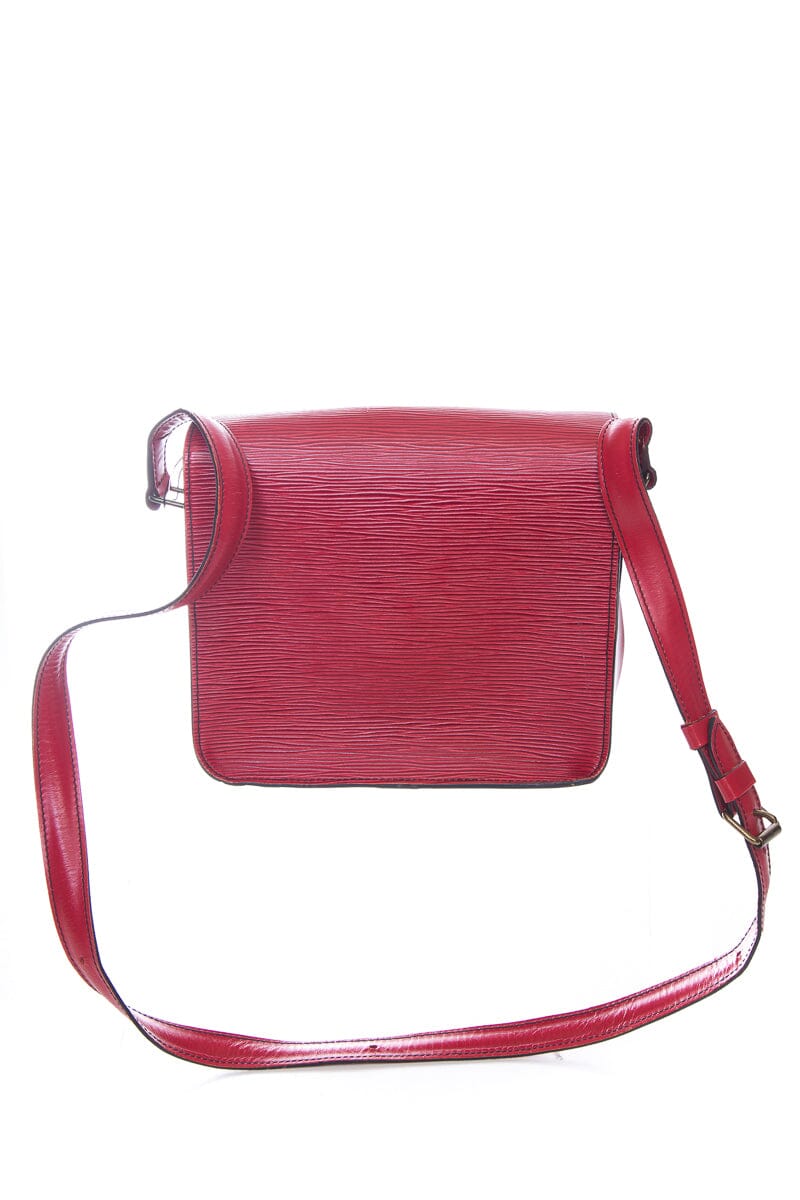 Louis Vuitton Red Epi Leather Carteserie 22 Cross-Body