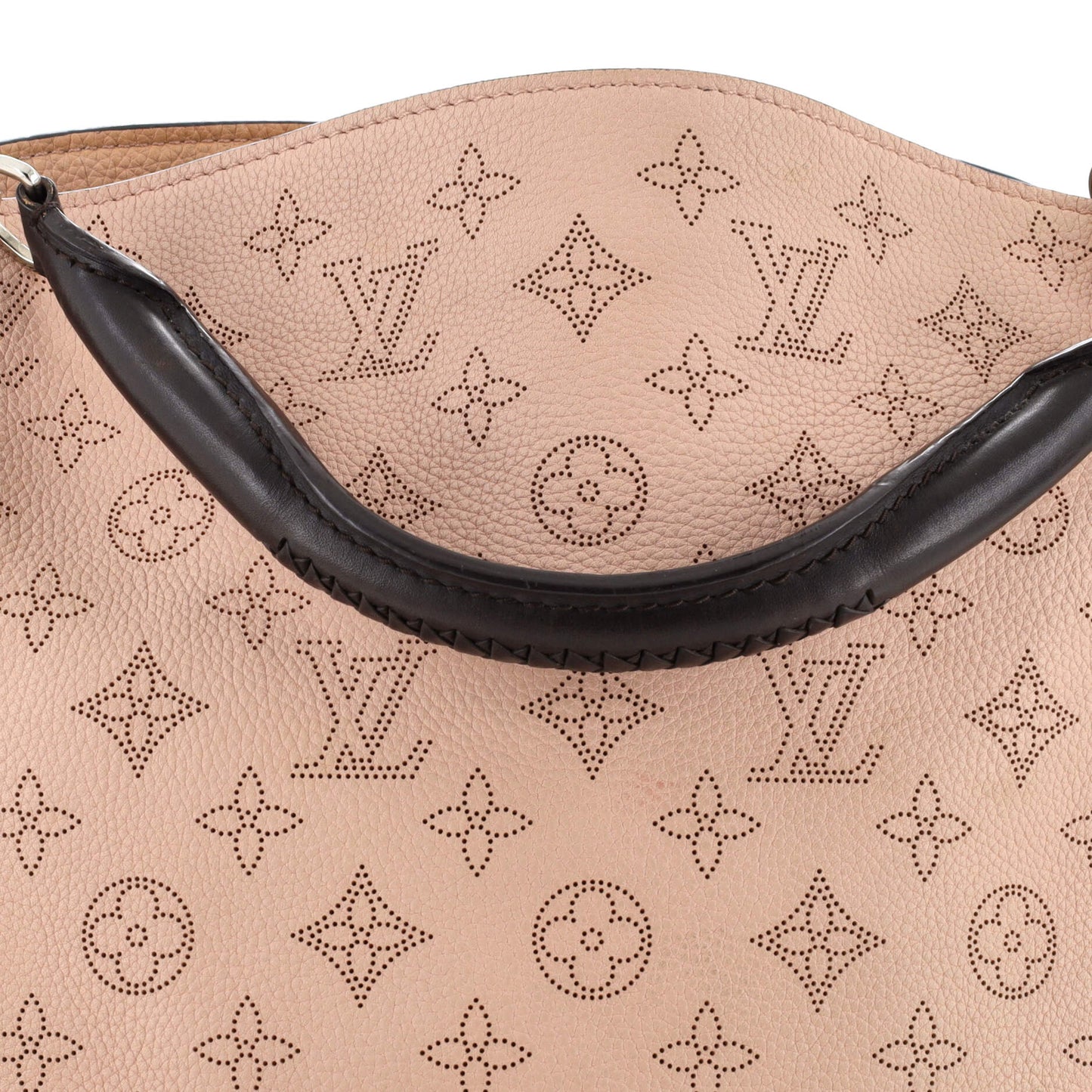 Louis Vuitton Babylone Handbag Mahina Leather PM