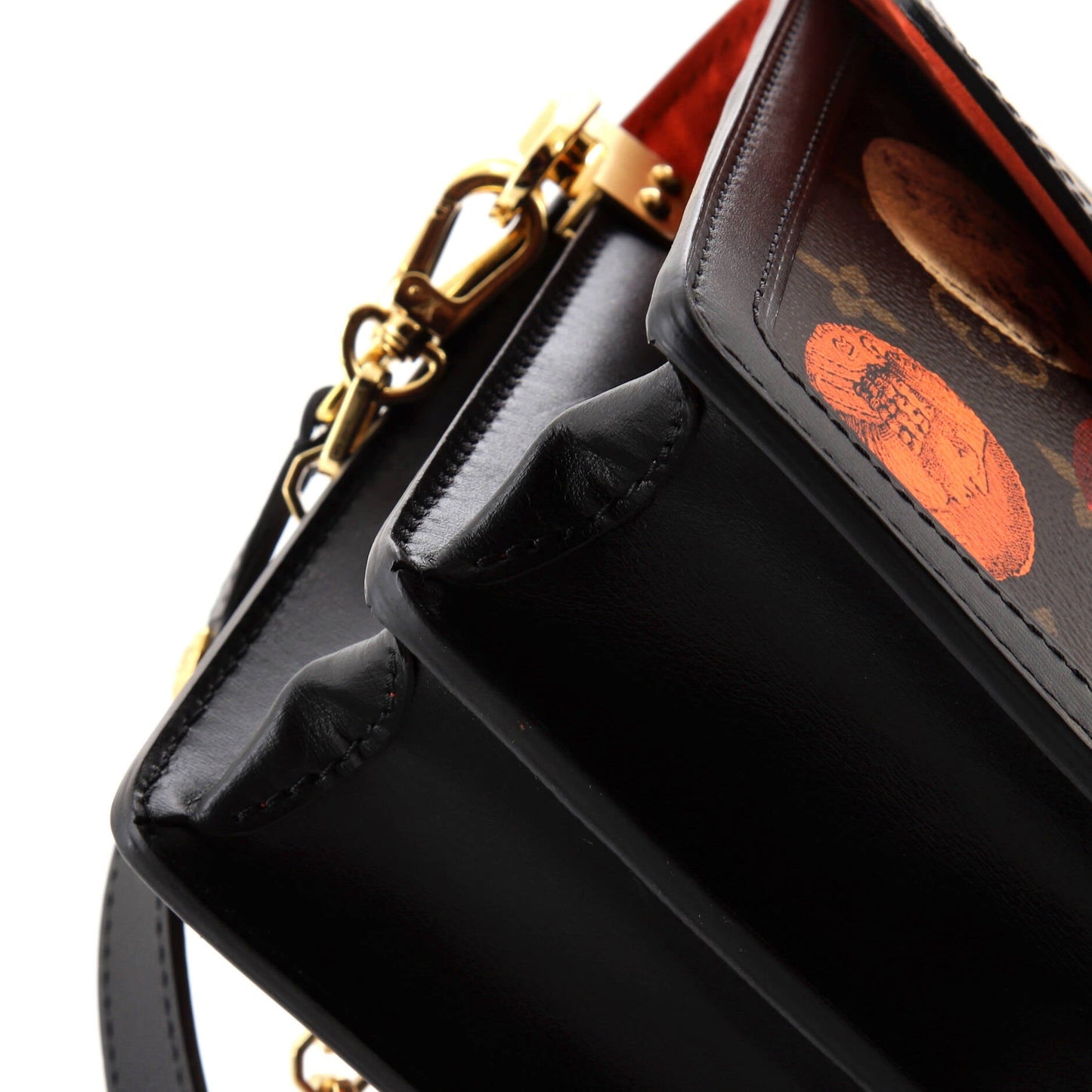 Louis Vuitton Dauphine Shoulder Bag Limited Edition Fornasetti Cameo Monogram Canvas MM