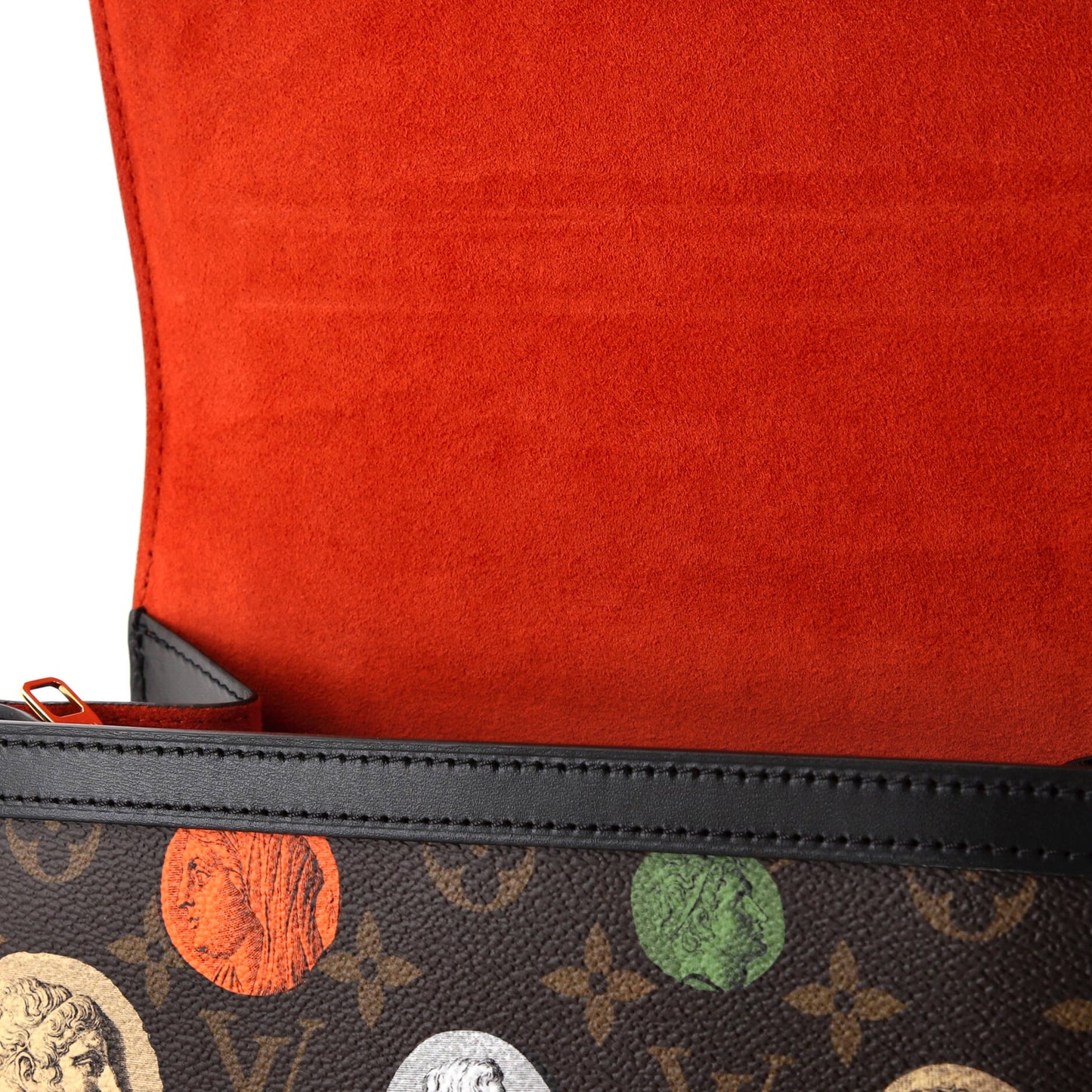 Louis Vuitton Dauphine Shoulder Bag Limited Edition Fornasetti Cameo Monogram Canvas MM