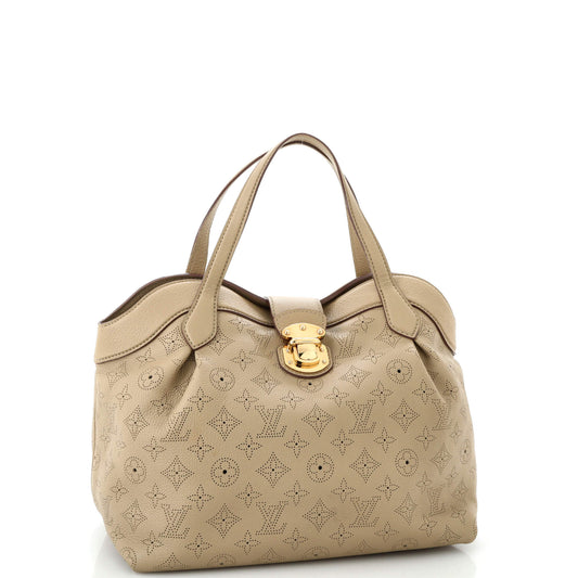Louis Vuitton Cirrus Handbag Mahina Leather PM