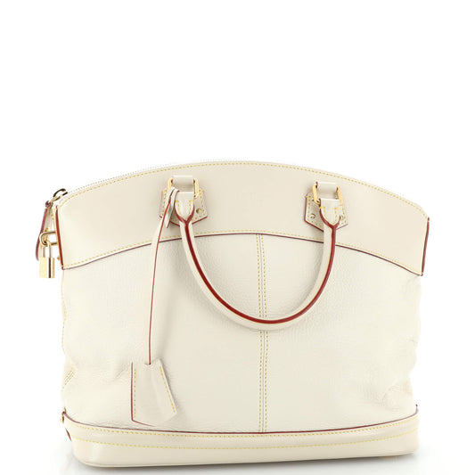 Louis Vuitton Suhali Lockit Handbag Leather MM