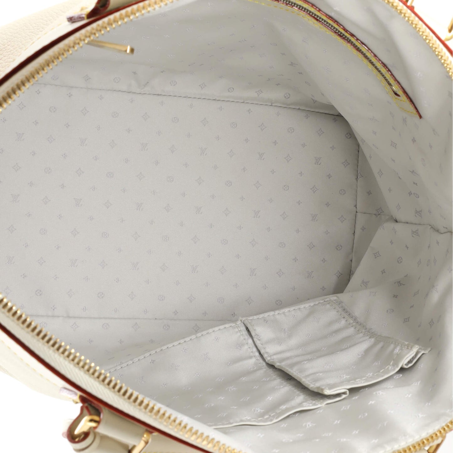 Louis Vuitton Suhali Lockit Handbag Leather MM