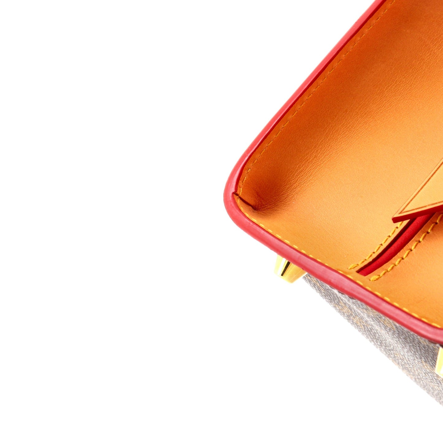 Louis Vuitton x Christian Louboutin Shopping Bag Calf Hair and Monogram Canvas