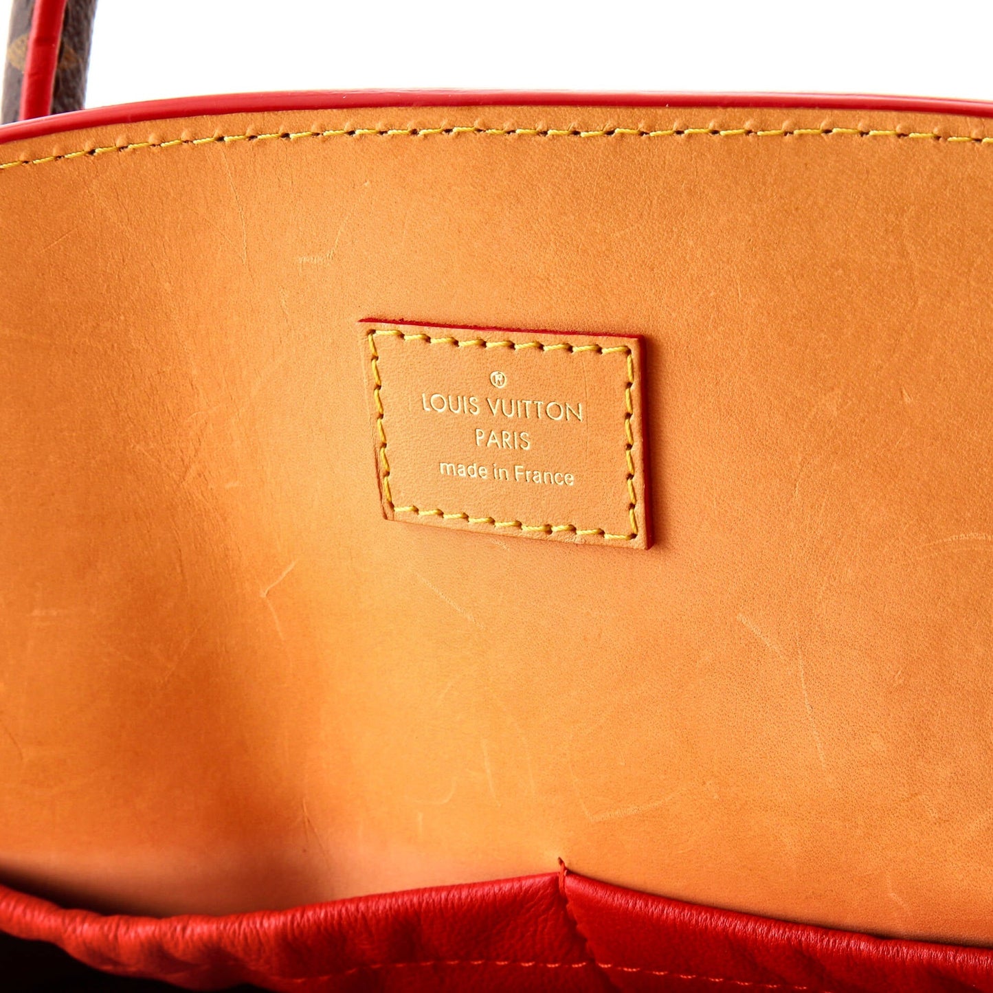 Louis Vuitton x Christian Louboutin Shopping Bag Calf Hair and Monogram Canvas