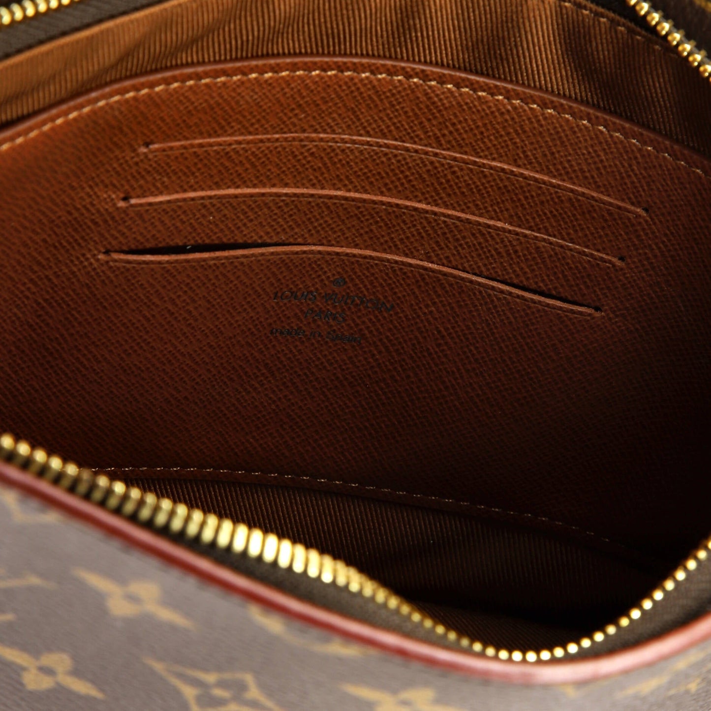 Louis Vuitton Legacy Chain Clutch Monogram Canvas