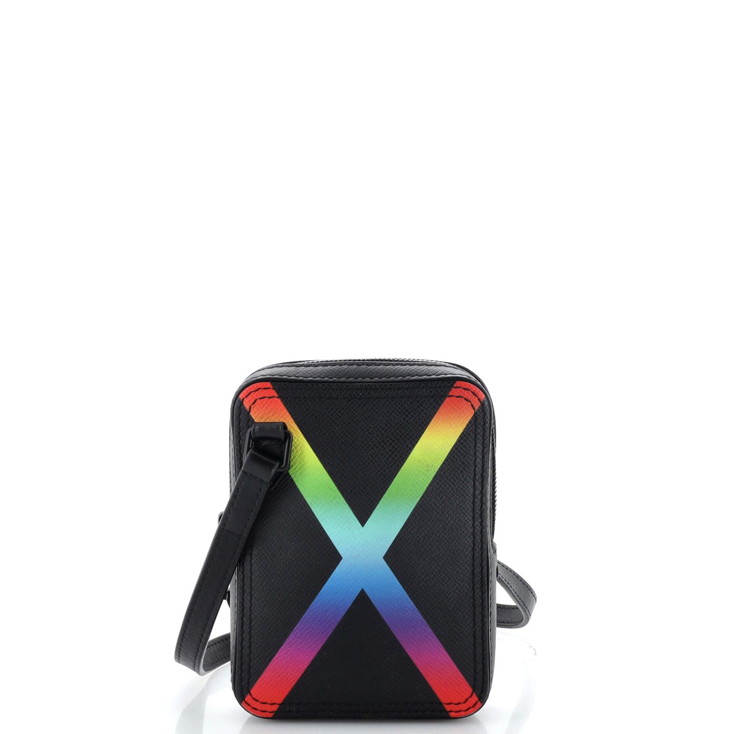 Louis Vuitton Danube Messenger Bag Rainbow Taiga Leather