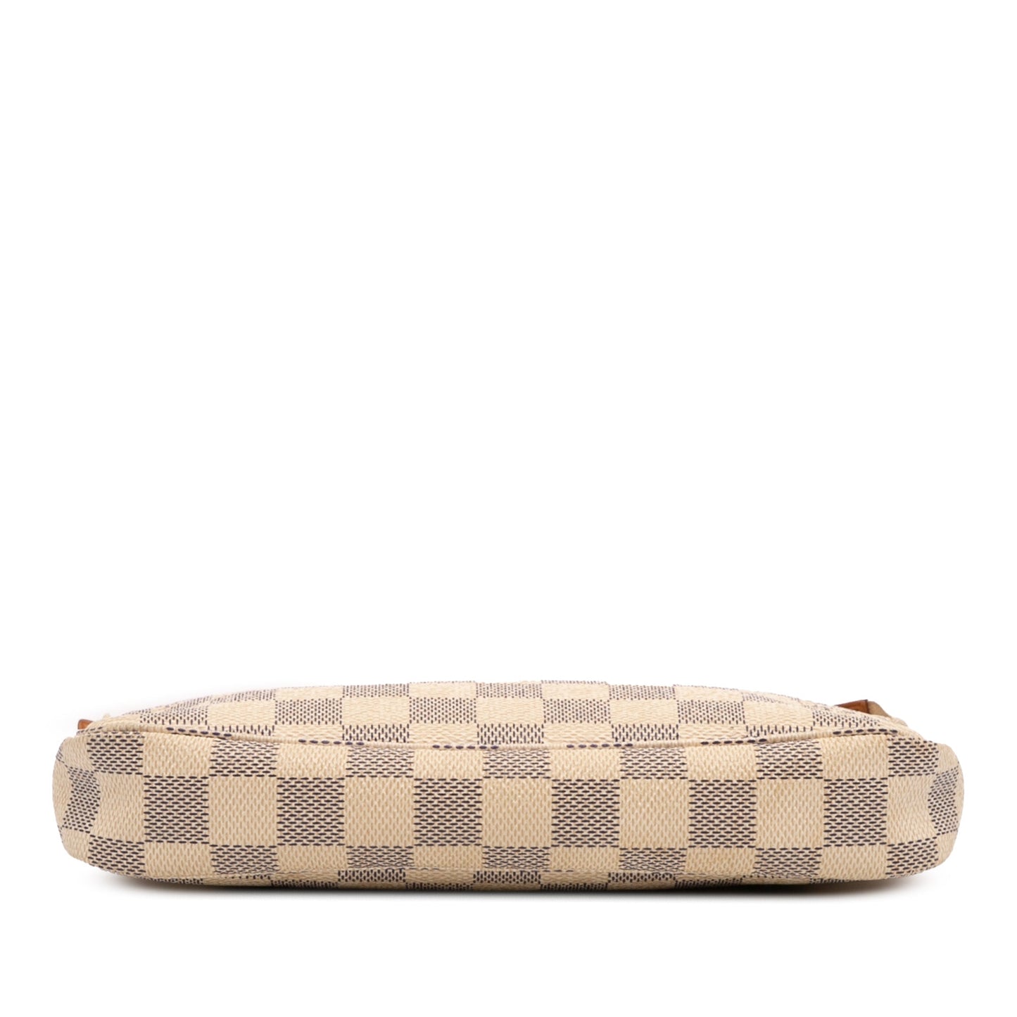 White Louis Vuitton Damier Azur Pochette Accessoires Shoulder Bag