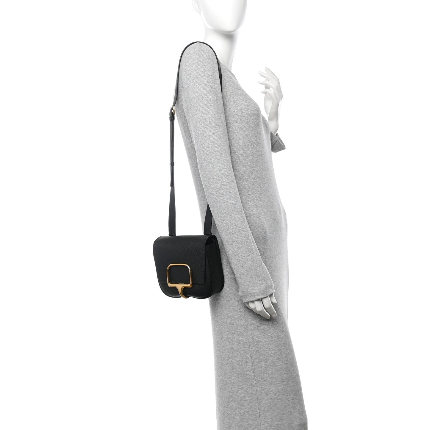 Hermes Epsom Mini Della Cavalleria Black