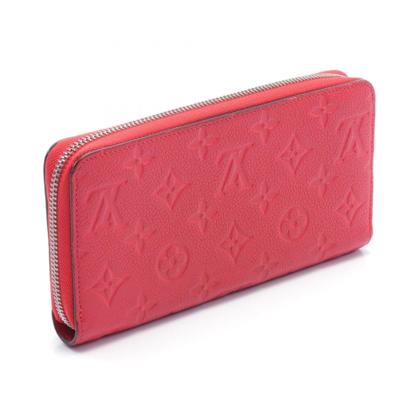 Louis Vuitton Cerise pink Monogram Empreinte Long Wallet (Bi-Fold)