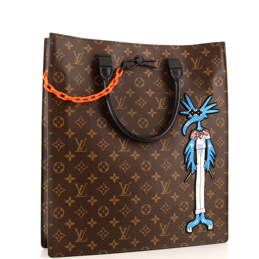 Louis Vuitton Solar Ray Sac Plat Bag Monogram Canvas with LV Friends Patch