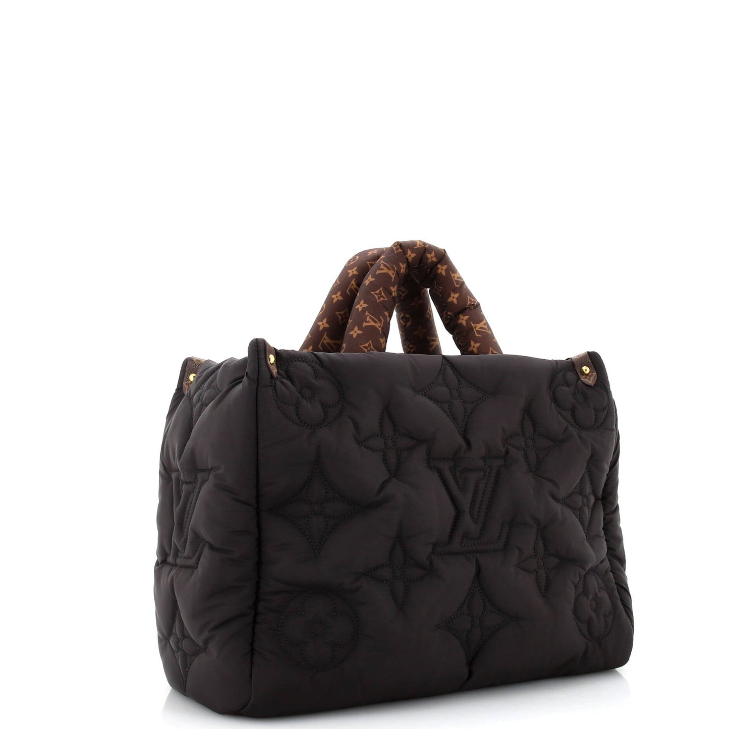 Louis Vuitton Pillow OnTheGo Tote Monogram Quilted Econyl Nylon MM