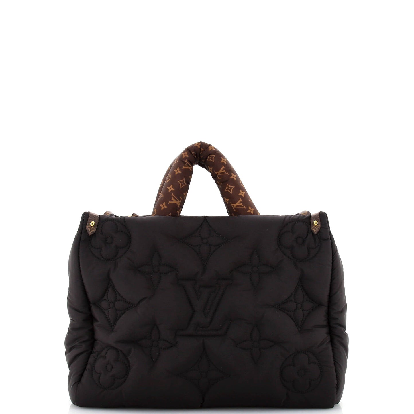 Louis Vuitton Pillow OnTheGo Tote Monogram Quilted Econyl Nylon MM