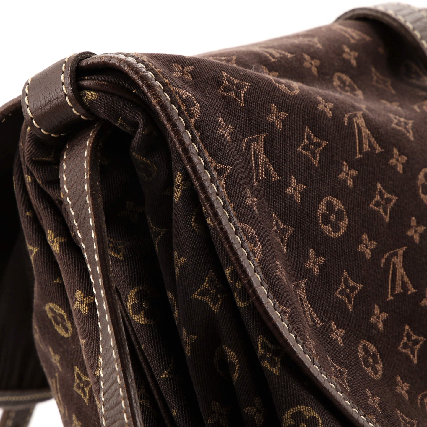 Louis Vuitton Saumur Handbag Monogram Idylle MM