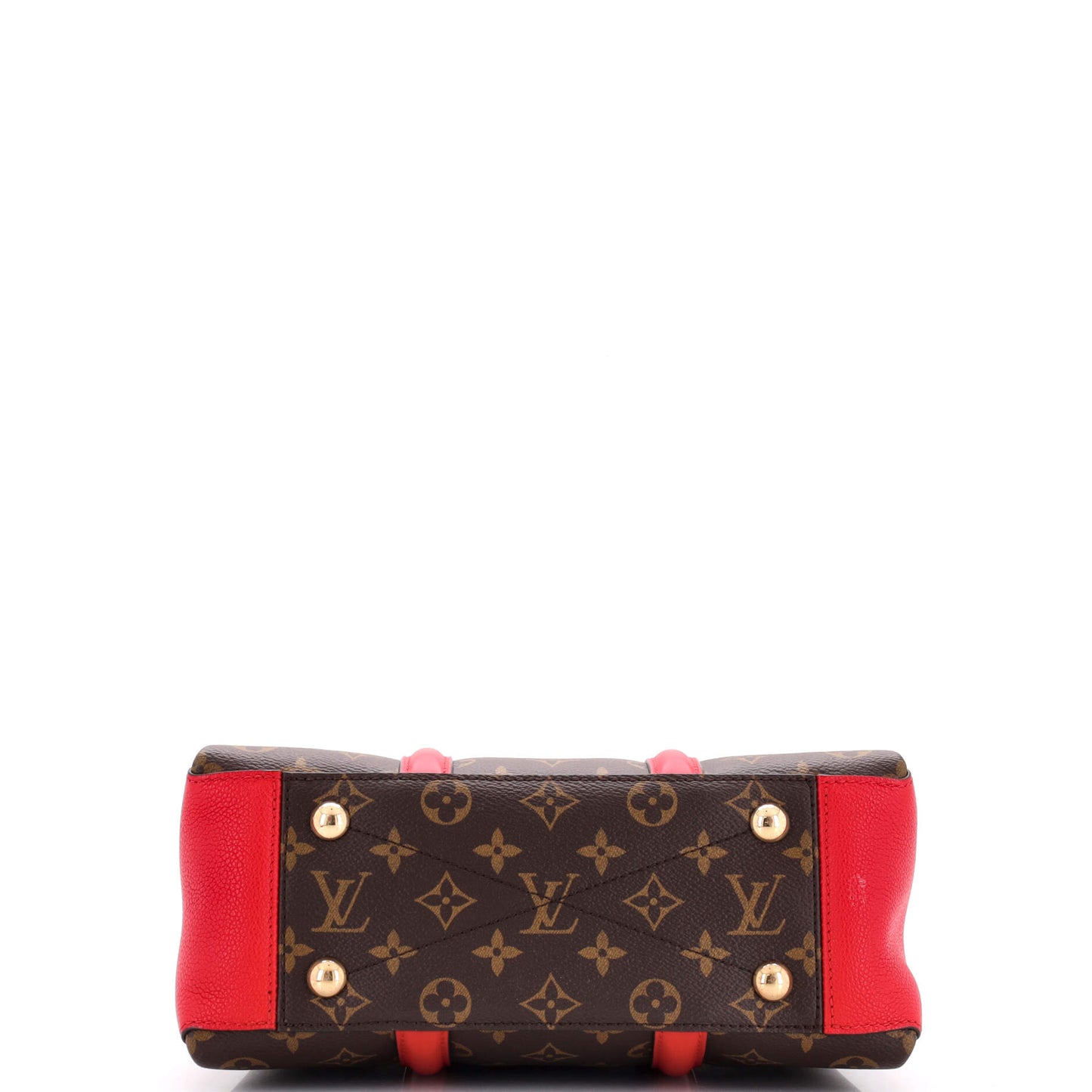 Louis Vuitton Soufflot Tote Monogram Canvas with Leather BB