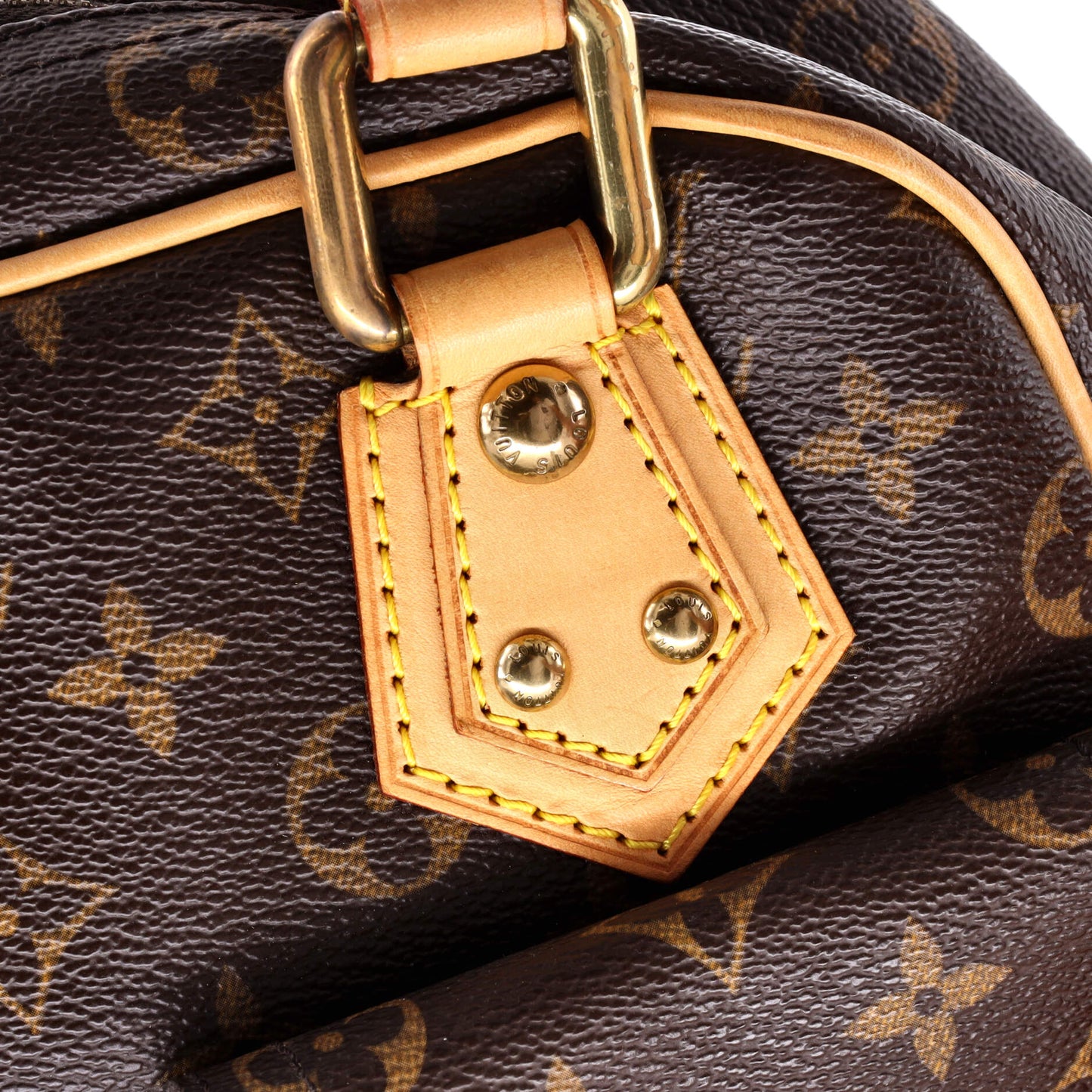 Louis Vuitton Manhattan Handbag Monogram Canvas PM
