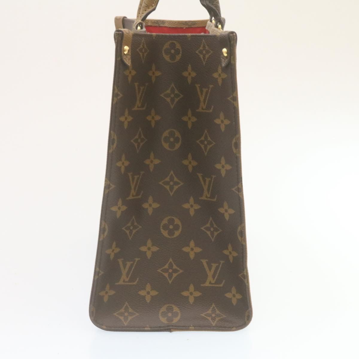 LOUIS VUITTON Monogram Reverse Giant On The Go MM Tote Bag M45321 LV 29088A
