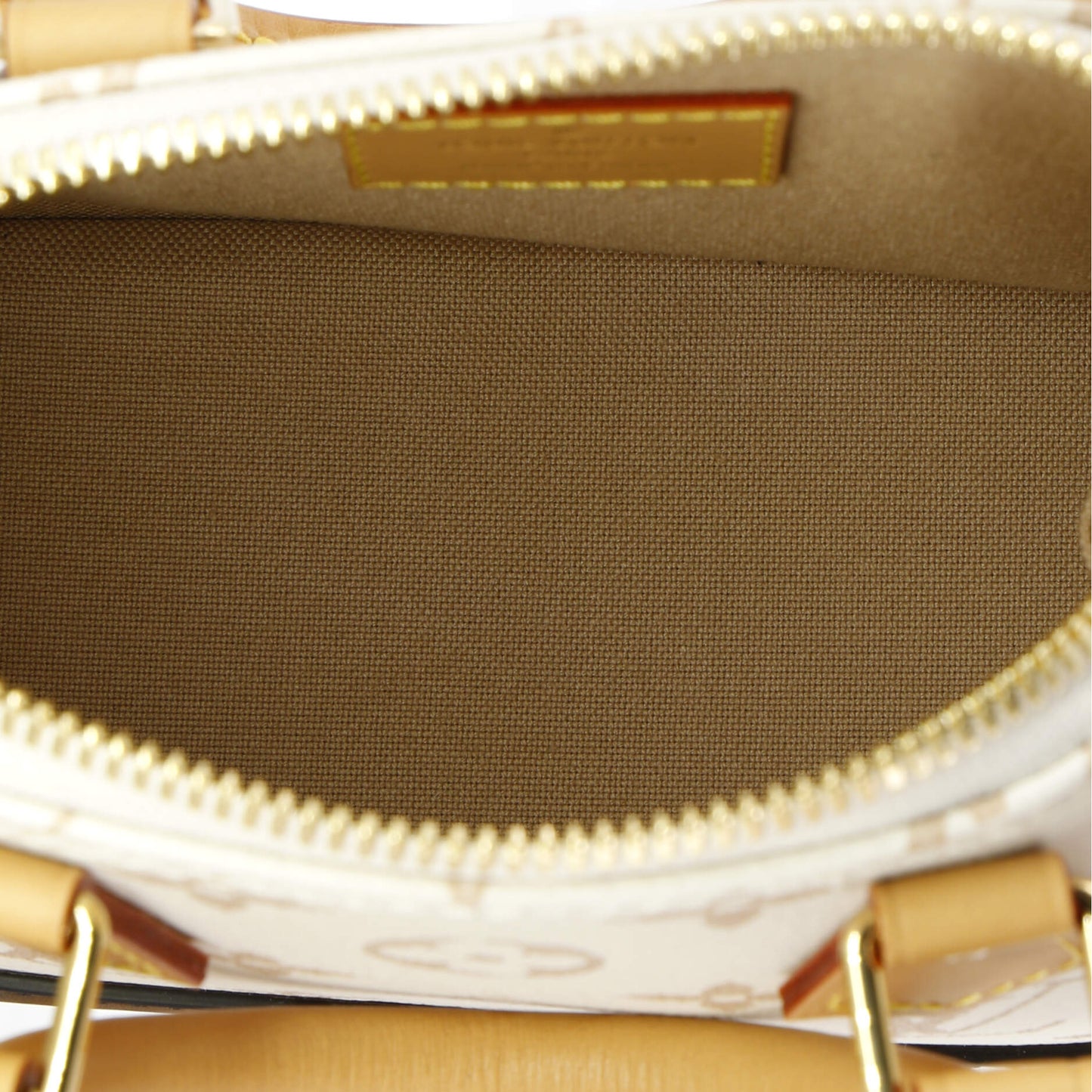 Louis Vuitton Alma Handbag Monogram Dune Canvas Nano